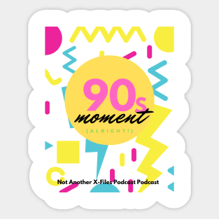 90s Moment Sticker